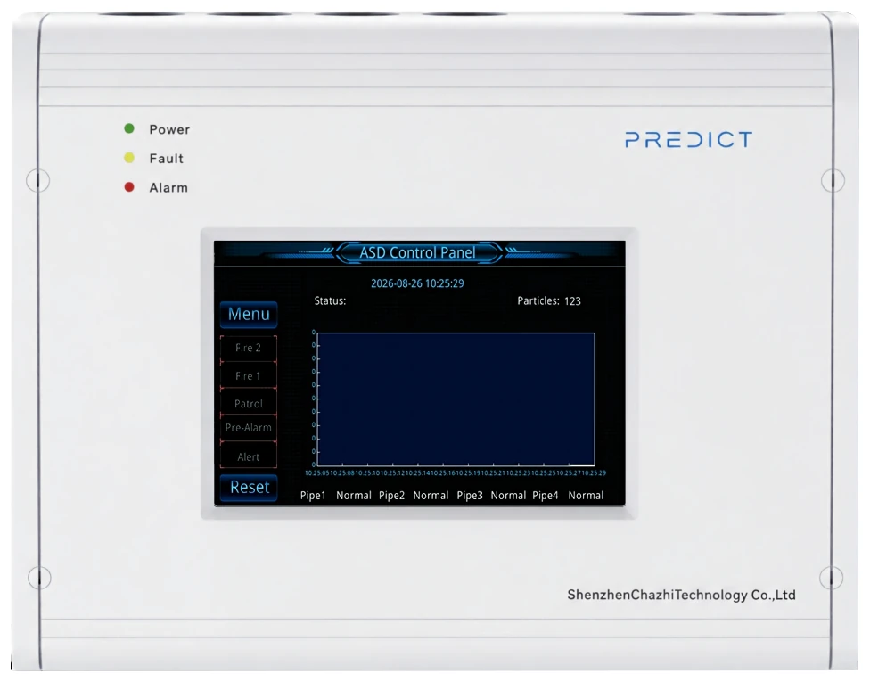 Detector por aspiração Veccds PREDICT